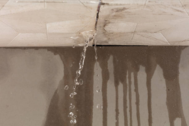 Professional Burst Pipe Cleanup technician working in Flint Hill, MO